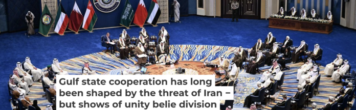 Leaders attend the 45th Gulf Cooperation Council Summit in Kuwait City, Kuwait on Dec.01, 2024. Amiri Diwan of Kuwait/Handout/Anadolu via Getty Images
